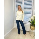 Carly Cardigan  - Ivory