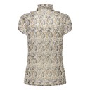 LiljaSZ Crinkle Shirt - Tannin Blurry Animal Print - Alternative 5