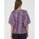 Onneli Blouse - Navy Peony Blooms - Alternative 1