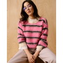 Olma Pullover  - Peony Orchid Stripes  - Alternative 4