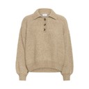 Ottoline Polo Pullover - Tannin Melange  - Alternative 4