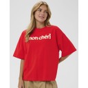 Panna Short Sleeve Sweatshirt - Red