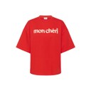 Panna Short Sleeve Sweatshirt - Red - Alternative 4