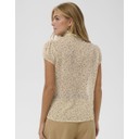 LiljaSZ Crinkle Shirt - Creme Black Mini Dots - Alternative 1