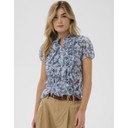 LiljaSZ Crinkle Shirt - Skyway Eclipse Spring Floral
