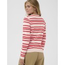 Pila Cardigan - Chalk Pink Red Stripe  - Alternative 1
