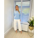 Rubie Cardigan  - Pale Blue 