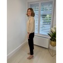 Bella 09 (7/8) No Cuff Ankle Grazers - Navy - Alternative 1