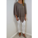 Candice Chiffon Top - Taupe - Alternative 1