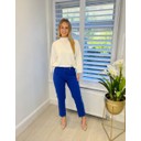 Bella 09 (7/8) No Cuff Ankle Grazers - Royal - Alternative 1