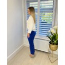 Bella 09 (7/8) No Cuff Ankle Grazers - Royal - Alternative 2