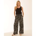 Graphic Trousers - Black