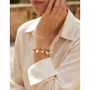 Pearl & Charm Bracelet - Gold