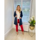 Felicity Coat  - Navy - Alternative 1