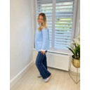 Natalie Reversible Coat - Pale Blue  - Alternative 1