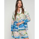 Puerto Banus Linen Shorts - Multi - Alternative 3