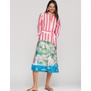 Puerto Banus Striped Shirt Dress - Pink Mix