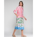 Puerto Banus Striped Shirt Dress - Pink Mix - Alternative 2