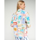 Travel Stamp Print Shirt - Multicoloured - Alternative 2