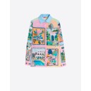 Tropical Scenes Print Shirt - Pastel Multi - Alternative 2