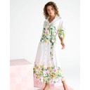 Lemon Shirt Dress - White