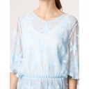 Starfish Butterfly Lace Blouse  - Light Blue - Alternative 1