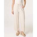 Linen-Look Trousers - Stone