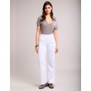 Venice Wide Leg Jeans  - White - Alternative 1