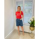 Polina Jean Shorts - Mid Denim Blue
