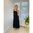Kayla Maxi Dress - Black - Alternative 1