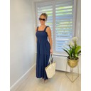 Kayla Maxi Dress - Navy