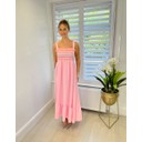 Sofia Midi Dress - Pale Pink 