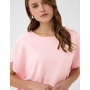 MilaSZ Round Neck SS Pullover - Ballerina Pink - Alternative 2