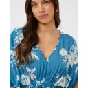 Rasheda Dress - Vallarta Blue Flower Bouquet - Alternative 3