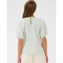 Raja Blouse - Ice Vallarta Flower Stripes - Alternative 1