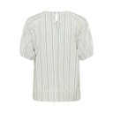 Raja Blouse - Ice Vallarta Flower Stripes - Alternative 4