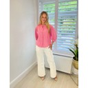 Gingham Blouse - Pink & Blue