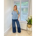 Cecilia Cotton Top - Denim